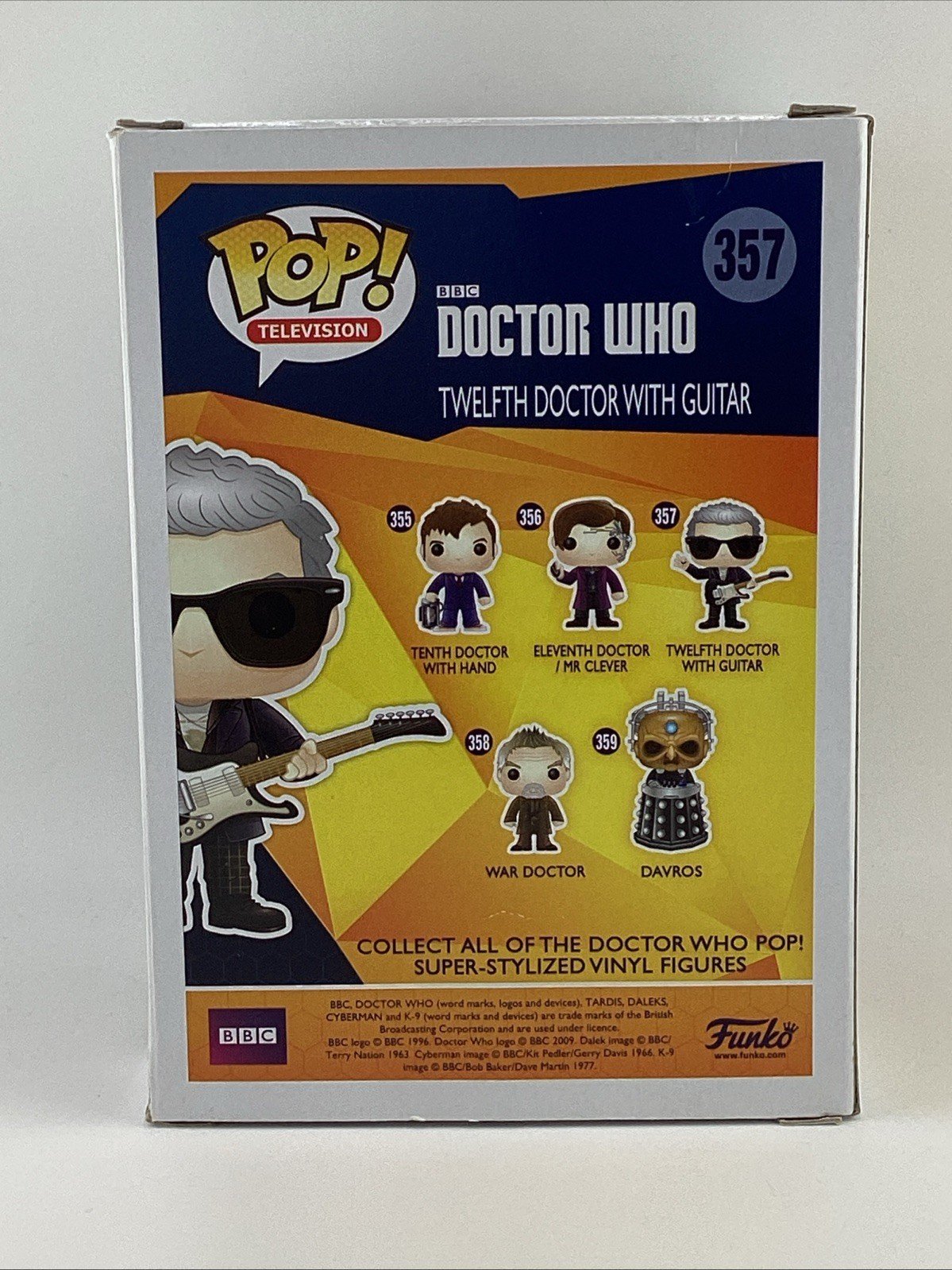 Funko Pop! Television Doctor Who Twelfth Doctor With Guitar #357