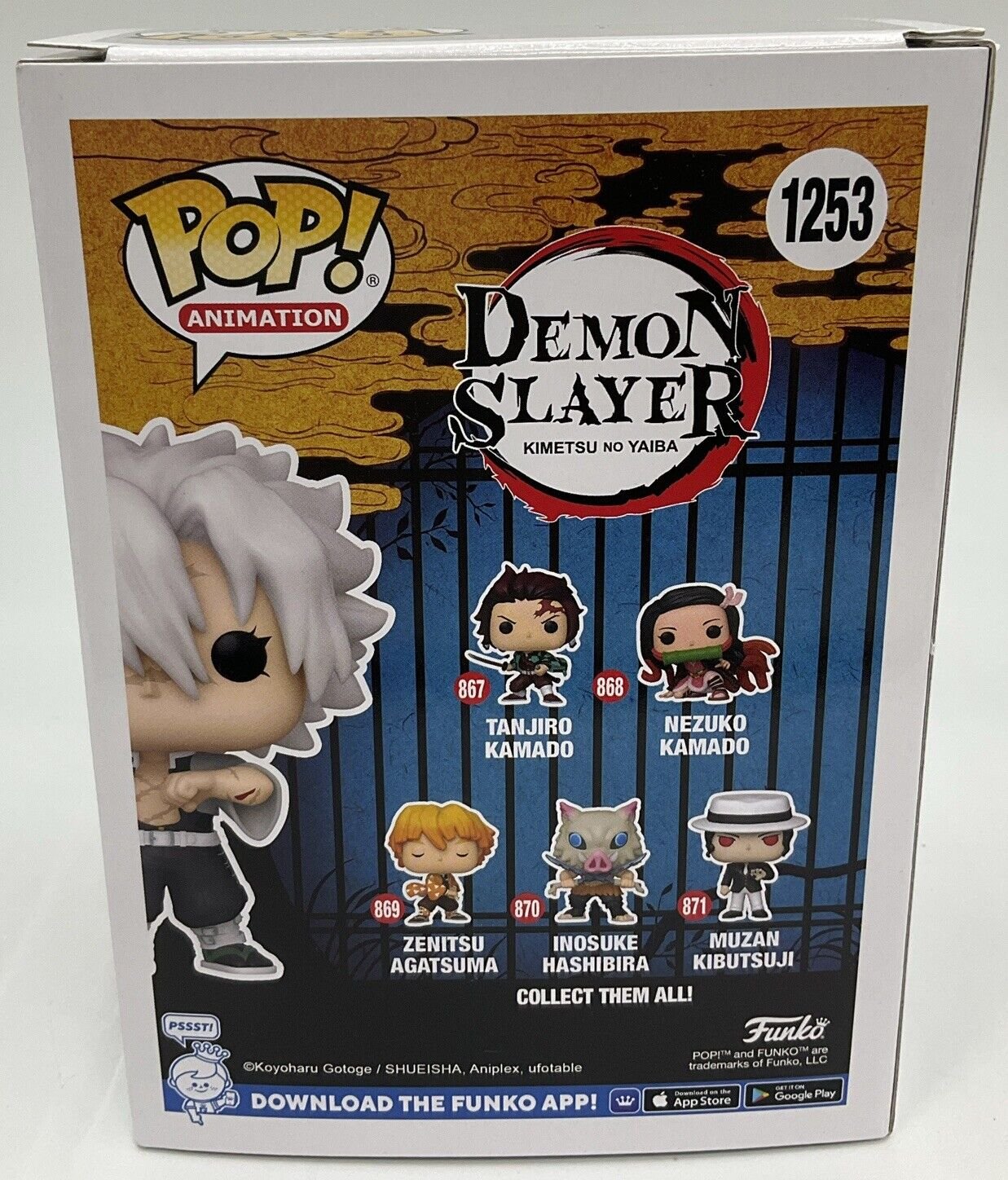 Funko Pop! Vinyl: Demon Slayer: Sanemi Shinazugawa #1253