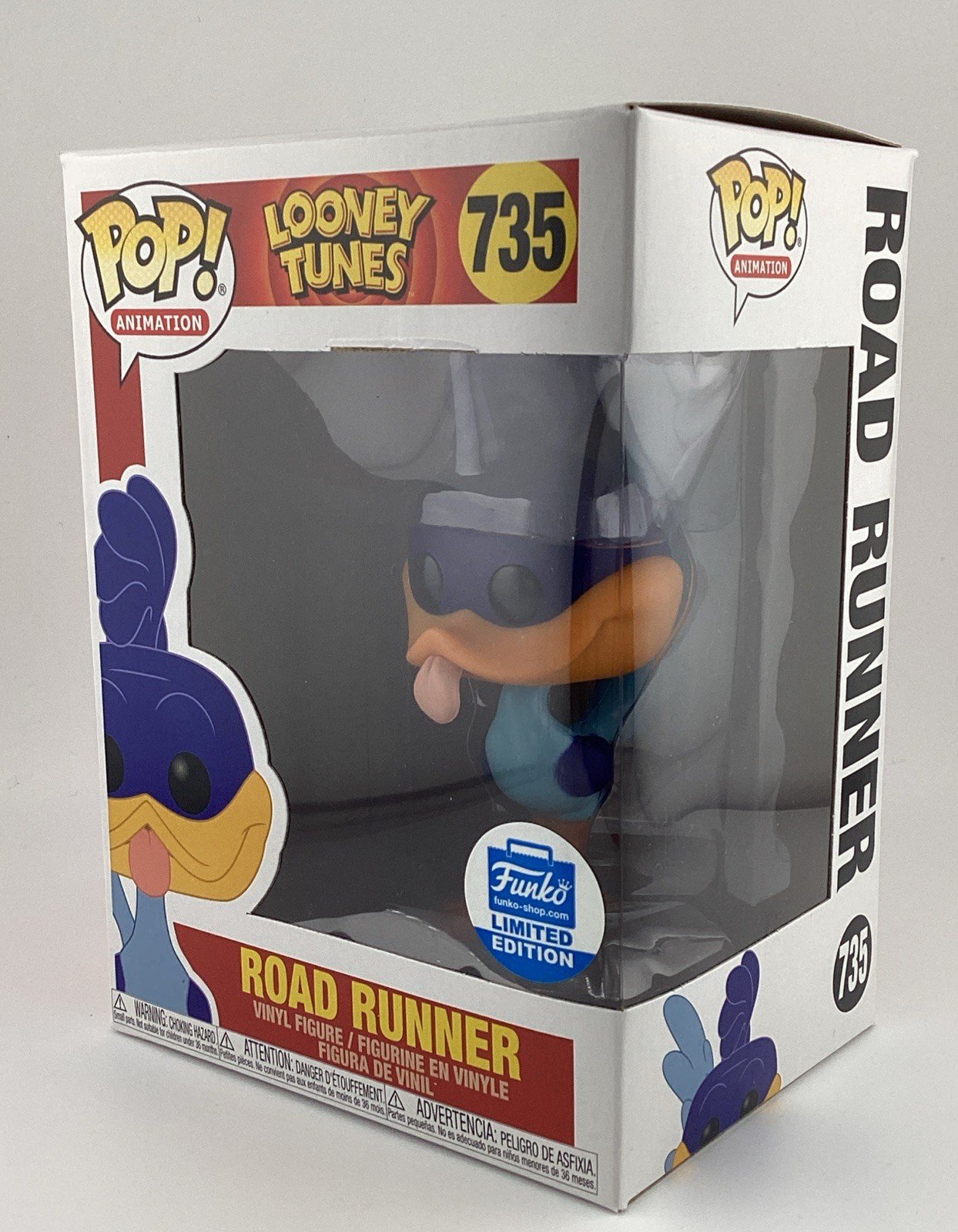 Funko Pop! Vinyl: Looney Tunes - Road Runner - Funko (Exclusive) #735