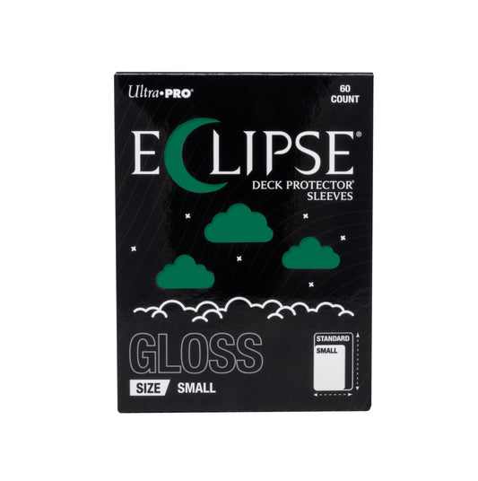 Ultra PRO Eclipse Gloss Small Deck Protector Sleeves Forest Green 60CT – Durable, Split-Resistant Card Sleeves with Smooth Shuffle Feel for Competitive & Collector Play (PRE-ORDER AUGUST)