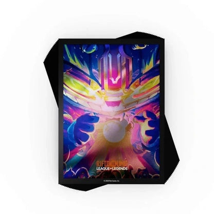 Riftbound Radiance Ziggs Art Sleeves #3, League of Legends TCG Card Sleeves