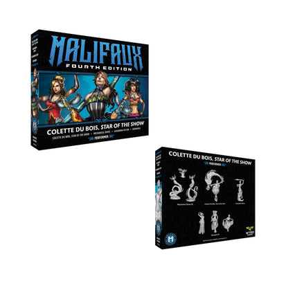 Malifaux Fourth Edition Colette Du Bois, Star of the Show Miniatures Box Set