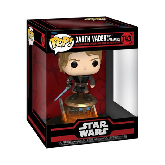 Darth Vader Funko Pop! Star Wars First Appearance - Approx. 6" Collectible Bobble Head Figure #743 with Window Display Box