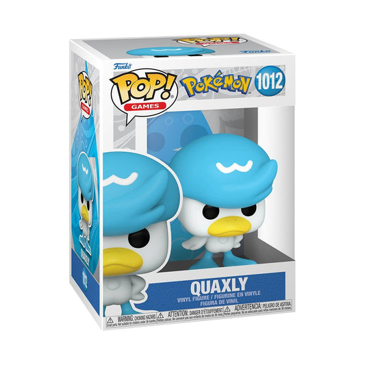 Quaxly Funko Pop! Games Pokemon - Approx. 3 1/2" Collectible Vinyl Figure #1012 with Display Box Protector Case