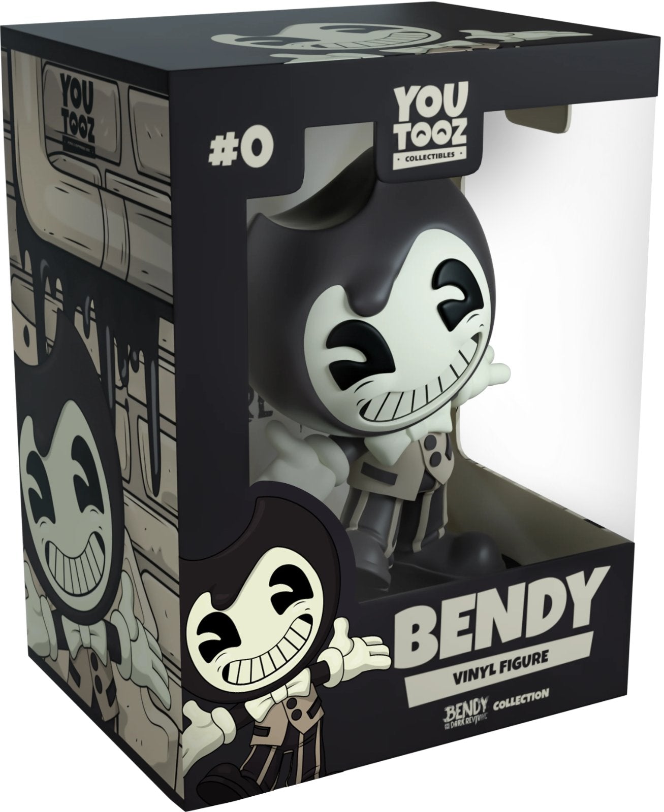 Bendy Youtooz Bendy and the Dark Revival Collection - Approx. 4.3" Collectible Vinyl Figure #0 with Window Display Box (PRE-SALE)