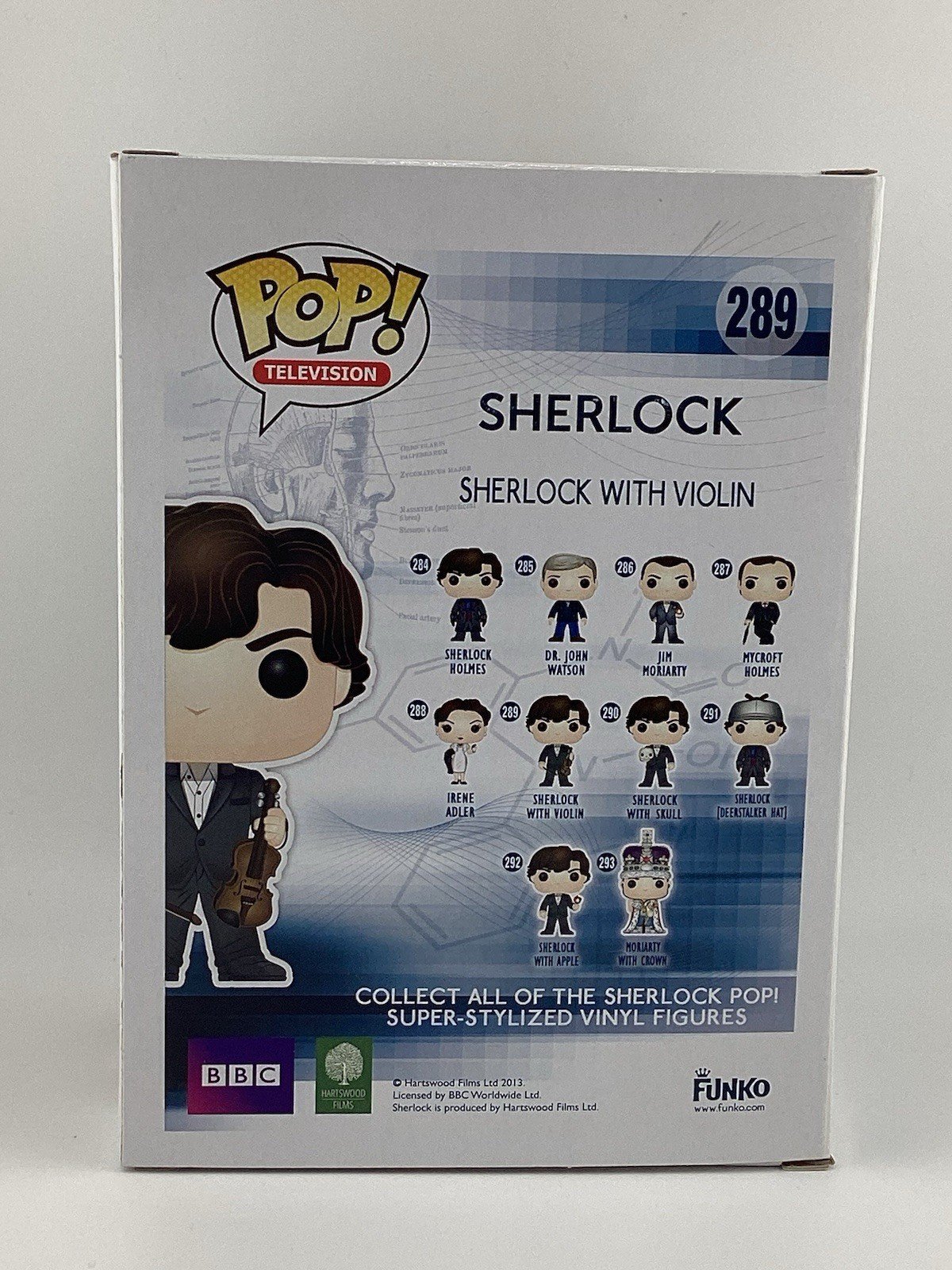 Funko Pop! Vinyl: Sherlock - Sherlock Holmes (w/ Violin) #289