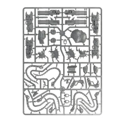 Warhammer 40K Chaos Space Marines Forgefiend Miniature Kit – Buildable Daemon Engine for Chaos Space Marines, World Eaters & Thousand Sons – Plastic Warhammer 40,000 Model Kit