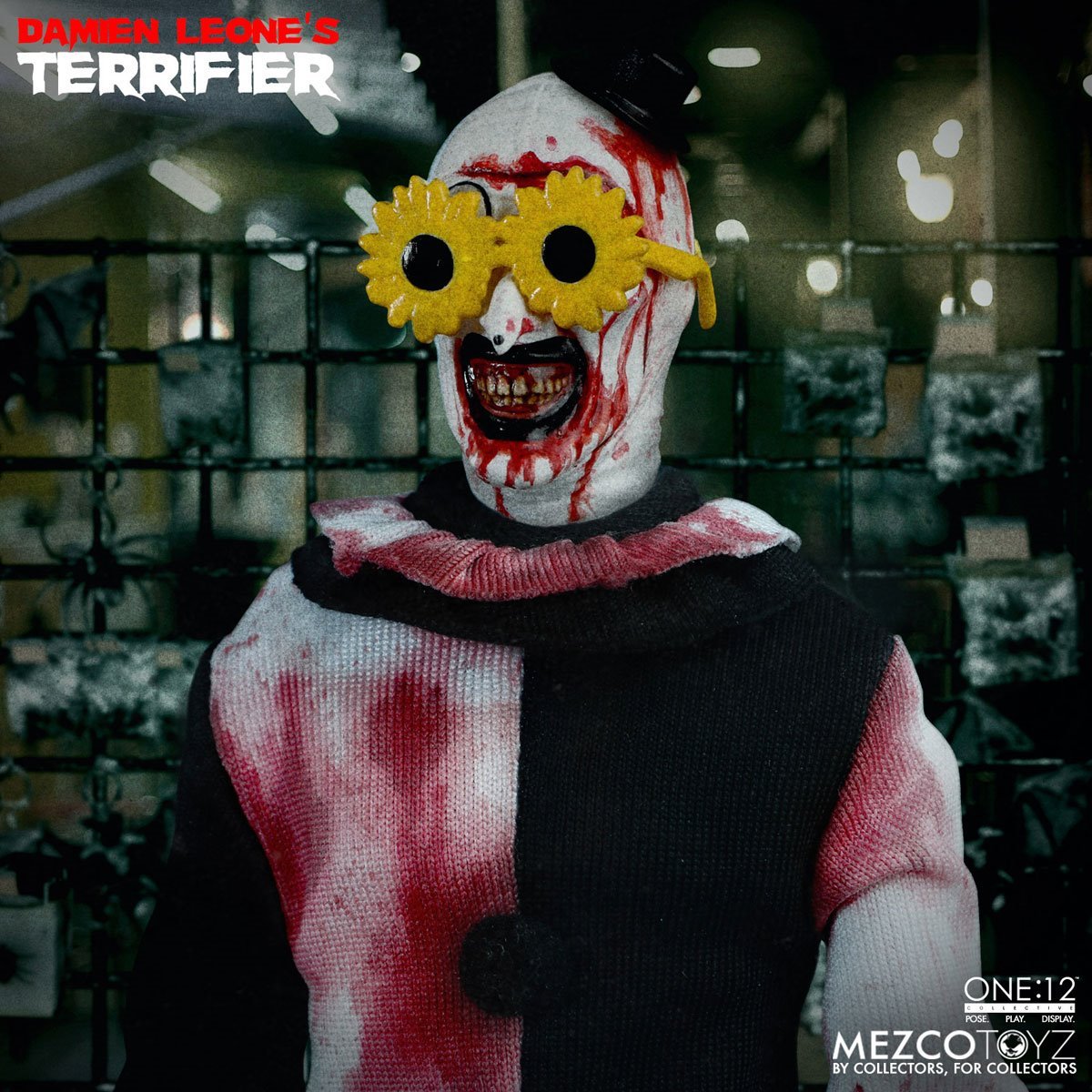 Mezco Damien Leone's Terrifier: Art the Clown Deluxe One:12 Collective Action Figure