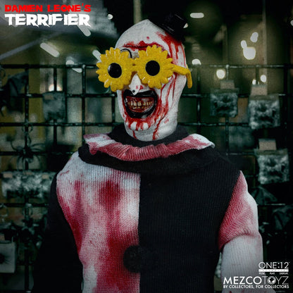 Mezco Damien Leone's Terrifier: Art the Clown Deluxe One:12 Collective Action Figure