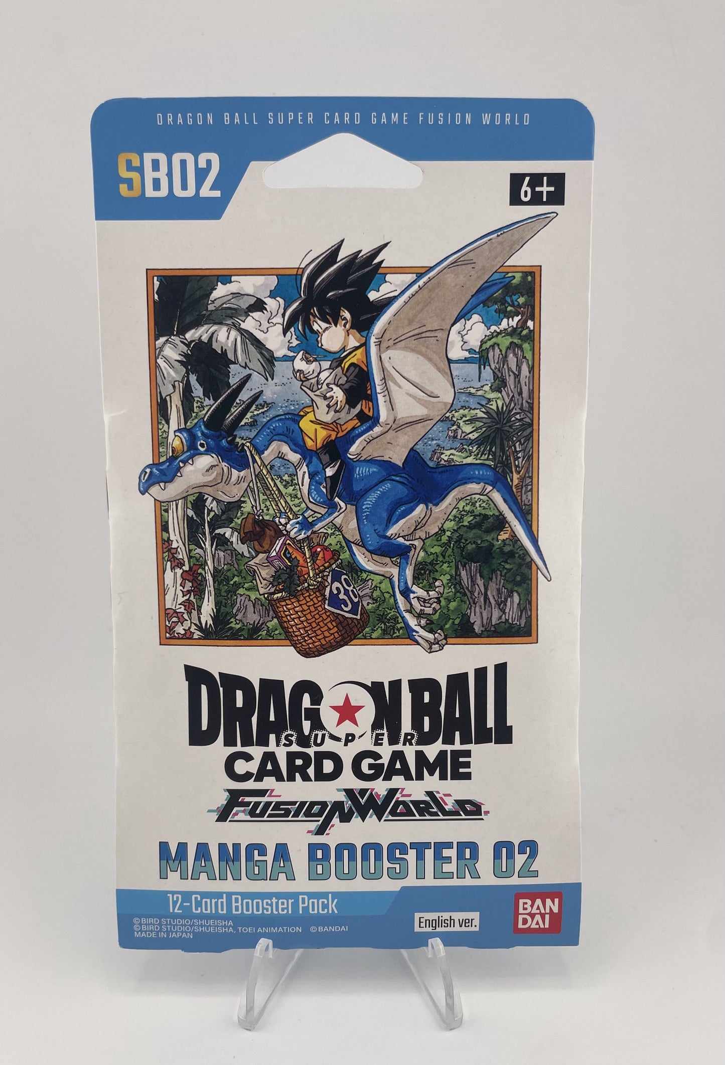 Bandai Dragon Ball Super Fusion World SB02 Sleeved Manga Booster 02 Pack Dragon Ball Trading Cards