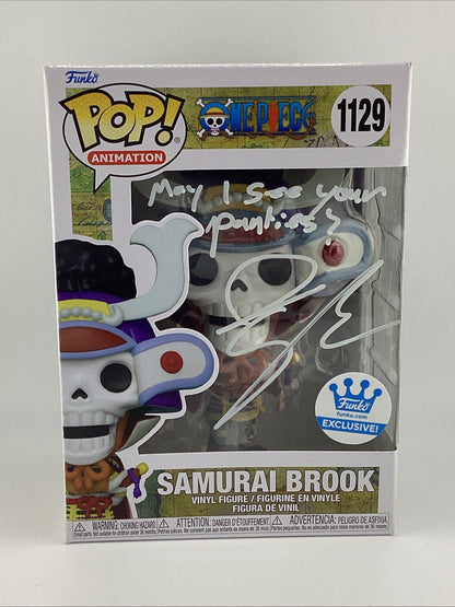 Funko Pop! Vinyl: One Piece - Samurai Brook - Sgnd Ian Sinclair #1129