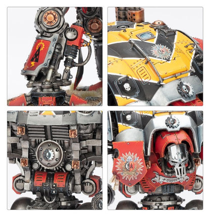 Warhammer 40K Imperial Knights Knight Questoris Model Kit – Multipart Plastic War Machine Figure with 6 Build Configurations for Warhammer 40,000 Armies (PRE-ORDER)
