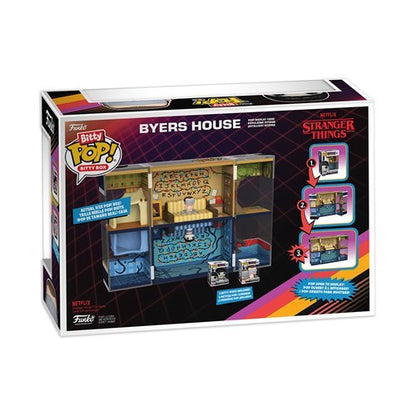 Funko Pop! Bitty Box Stranger Things Byers House Playset - Collectible Vinyl Figure