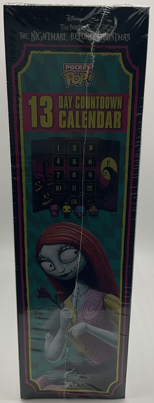 New Nightmare Before Christmas FUNKO Advent Calendar 13 Day Black Lite Halloween