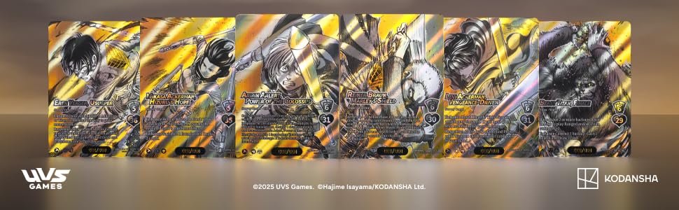 UniVersus Attack on Titan: Apocalypse Booster Display Box