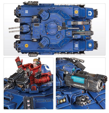 Warhammer 40,000 Space Marines Repulsor Executioner Tank Model Kit – Heavy Laser Destroyer or Macro Plasma Incinerator – Customizable Plastic Vehicle for Warhammer 40K