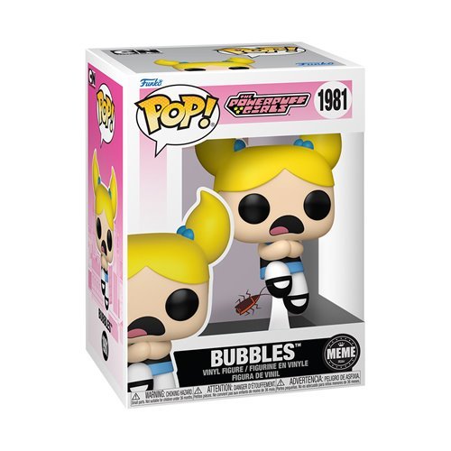 Bubbles #1981 Meme Funko Pop! Powerpuff Girls  - Approx. 4 3/4" Collectible Vinyl Figure Bundled with Display Box Protector Case