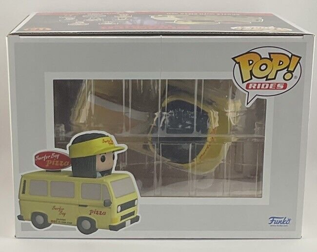 Funko Pop 2022 Rides Stranger Things Argyle With Pizza Van #113 Target Exclusive