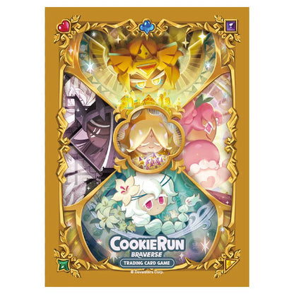Cookie Run Braverse TCG 65ct Card Sleeves Glow Age Protective Trading Card Sleeves