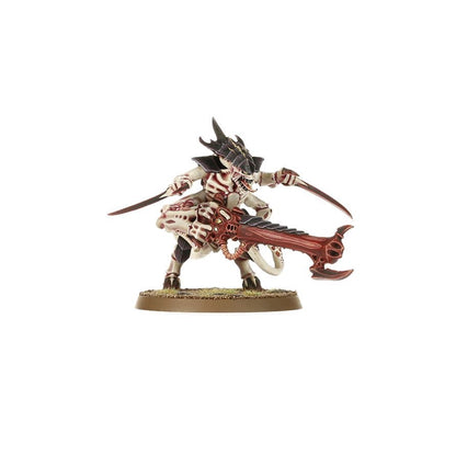 Warhammer 40,000 Tyranids Warriors Miniatures Kit – Build 3 Tyranid Warriors or Tyranid Prime – Customizable Bio-Weapons & Poses – Plastic Tabletop Model Set