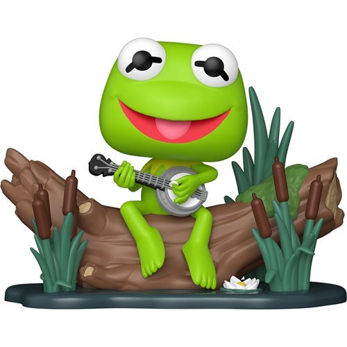 Kermit with Banjo #1673 Funko Pop! Deluxe The Muppets - Approx. 5" Collectible Vinyl Figure - Estimated Arrival: Nov. 2025 (PRE-SALE)