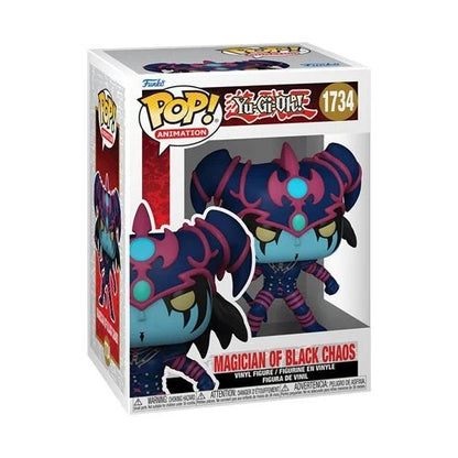 Yu-Gi-Oh Funko Pop! Animation Set of 4 – Zane Truesdale #1737, Magician's Valkyria #1735, Magician of Black Chaos #1734, and Cyber Dragon #1736 – Collectible Vinyl Figures