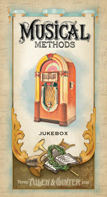 2026 Topps Allen & Ginter Baseball Hobby Box, 18 Packs, 8 Cards per Pack, 300-Card Base Set, Autographs, Relics, Printing Plates & Rip Cards (PREORDER - Release Date October 7, 2026)
