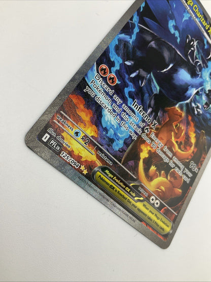 2025 Pokemon Phantasmal Flames 125/094 Mega Charizard X ex SIR / NM 🔥