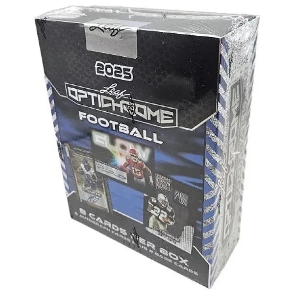 2025 Leaf Optichrome Football Hobby Box sports cards collectible