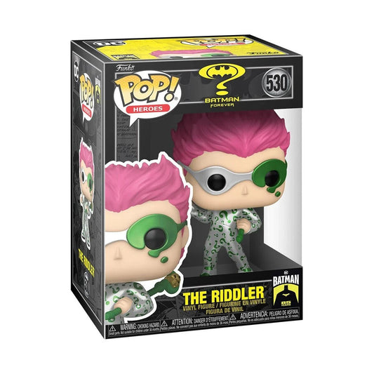 The Riddler Funko Pop! Heroes DC Batman Forever 85 Years - Approx. 4" Collectible Vinyl Figure #530 with Display Box Protector Case