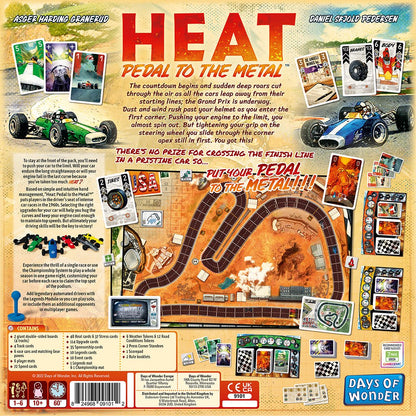 Heat: Pedal to the Metal Board Game (PREORDER - Release Date June 2026)