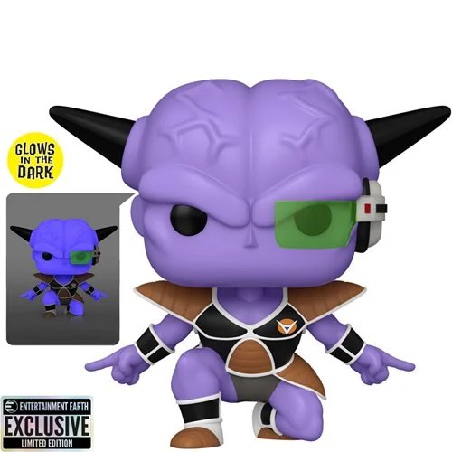 Ginyu Funko Pop! Animation Dragon Ball Z - Approx. 4" Collectible Glows In The Dark Entertainment Earth Exclusive Limited Edition Vinyl Figure #1493 with Window Display Box