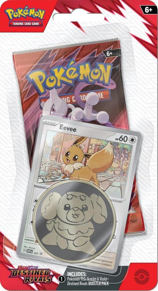 Pokémon TCG Destined Rivals Check Lane Blister Pack sealed packaging
