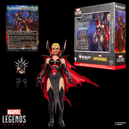Magic: The Gathering Marvel Super Heroes Malice Sue Storm 6-Inch Action Figure with Exclusive Foil Trading Card, Marvel Legends Collectible Figure with Accessories (PREORDER - Release Date October 2026)