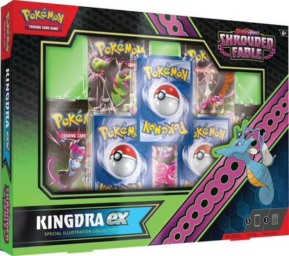 Pokemon TCG Scarlet and Violet Shrouded Fable Kingdra ex Special Illustration Collection
