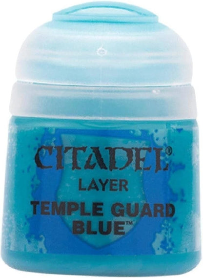 Warhammer Citadel Base Temple Guard Blue Paint Bottle 12ml