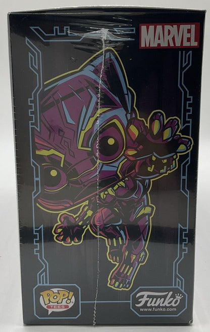 POP! and Tee Marvel Infinity Saga Black Panther Size Large T-Shirt bundle Box