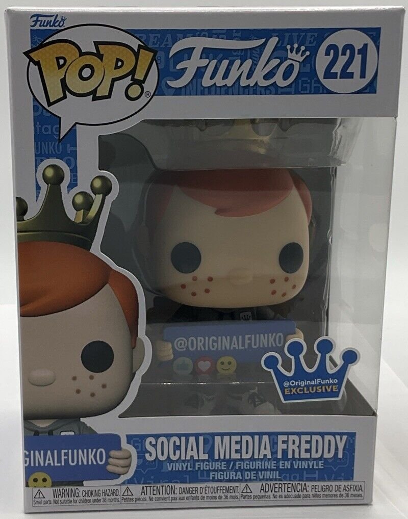 Funko Pop! Vinyl: Freddy Funko - Freddy Funko (Social Media-Phone) #221