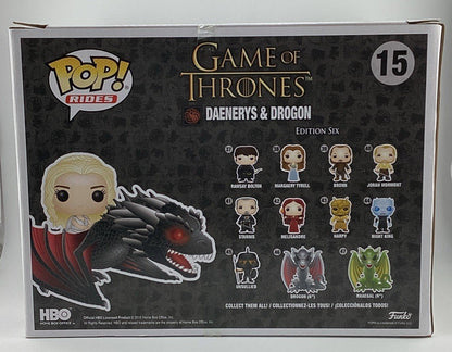 Funko Pop! Rides: Game of Thrones - Daenerys Targaryen (w/ Drogon) #15
