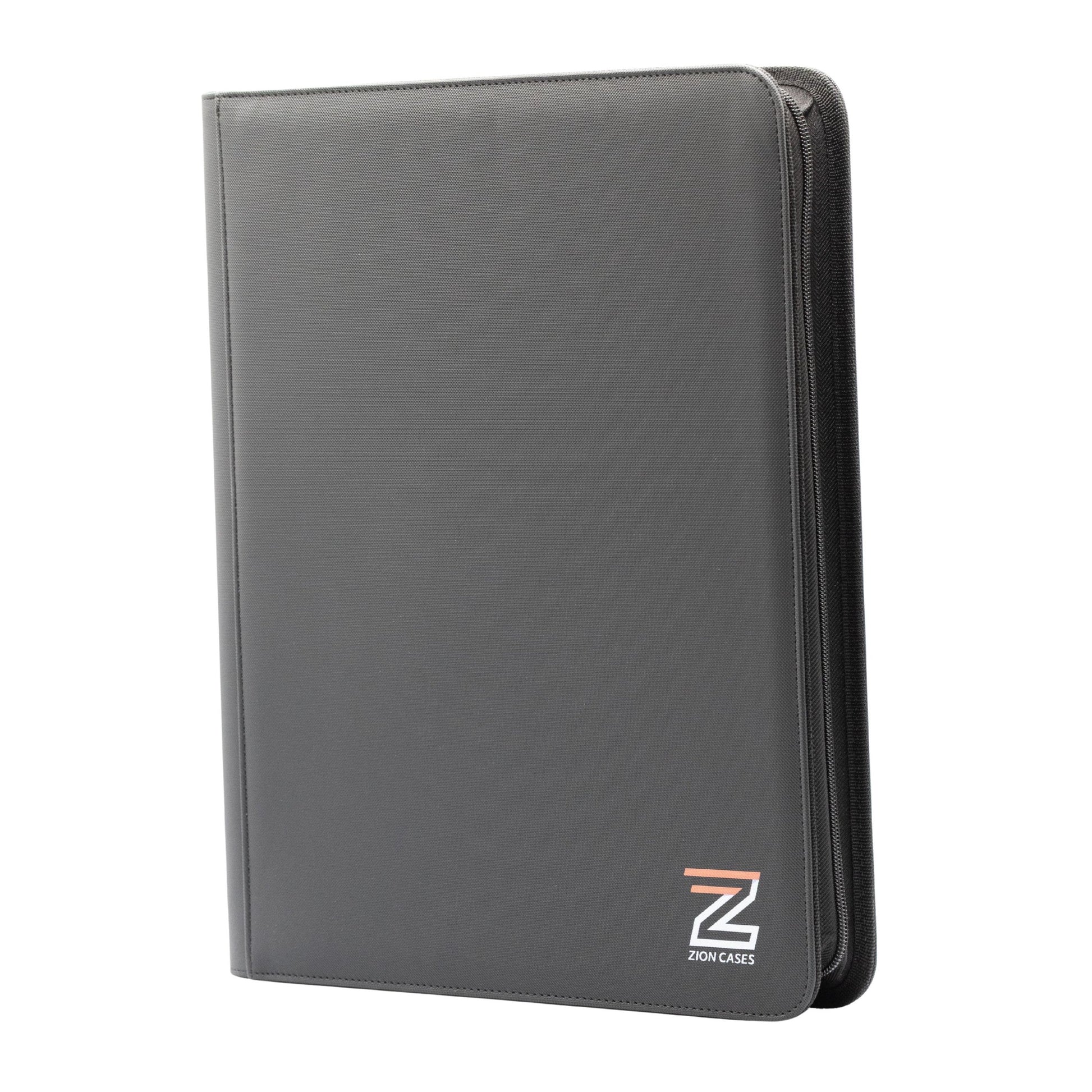 Zion Cases black 4 pocket toploader trading card binder