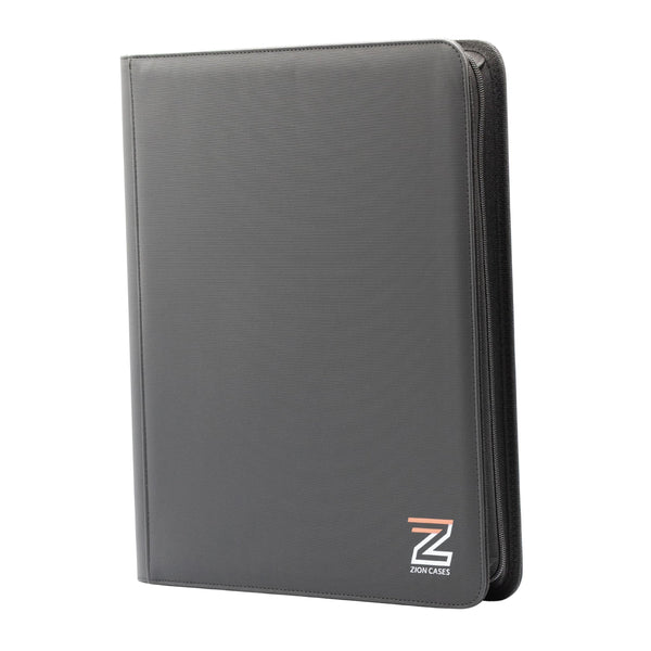 Zion Cases black 4 pocket toploader trading card binder