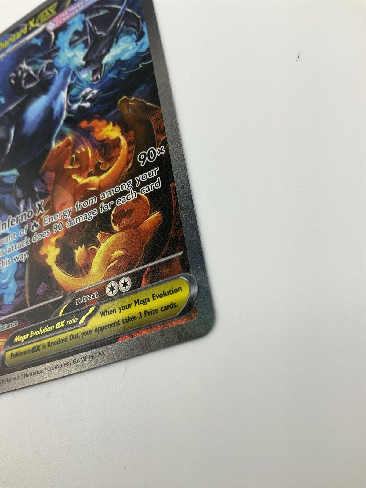 2025 Pokemon Phantasmal Flames 125/094 Mega Charizard X ex SIR / NM 🔥