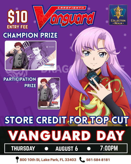 Cardfight!! Vanguard Day – August 6, 2026 (Thursday 7:00 PM)