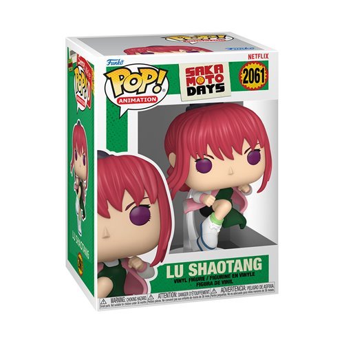 Lu Shaotang #2061 Funko Pop! Animation Sakamoto Days - Approx. 4 1/4" Collectible Vinyl Figure Bundled with Display Box Protector Case - Estimated Arrival: Oct. 2025 (PRE-SALE)