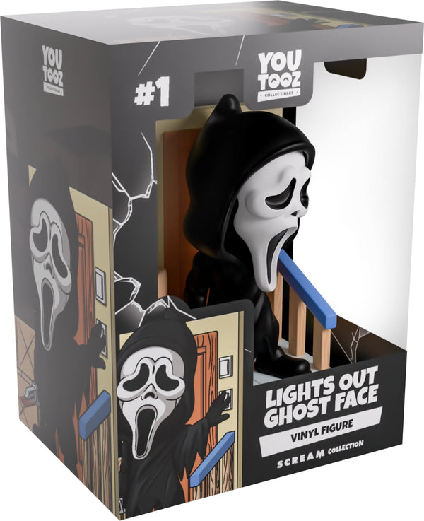 Lights Out Ghost Face Youtooz Scream Collection - Approx. 4.9" Collectible Vinyl Figure #1 with Window Display Box