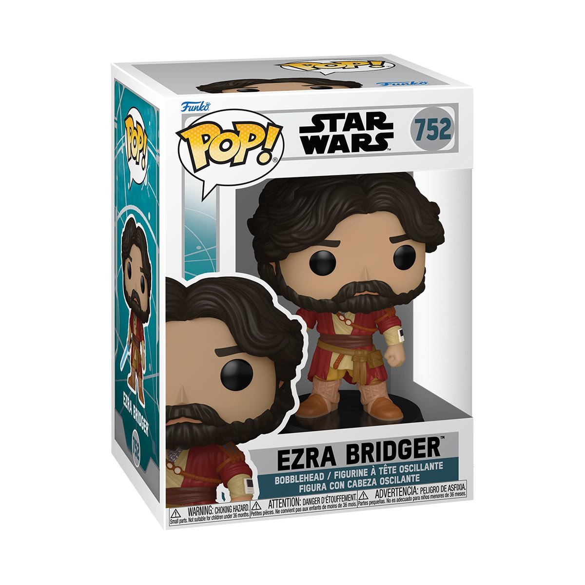 Star Wars: Ahsoka Series 3 Funko Pop! - Pack of 4 (Ahsoka Tano #749, Sabine Wren (Mandalorian Armor) #750, Anakin Skywalker with Red Lightsaber #751, and Ezra Bridger #752) Collectible Vinyl Figures (PRE-SALE)