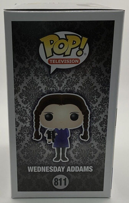 Funko Pop! The Addams Family - Wednesday Addams #811 Signed By Christina Ricci