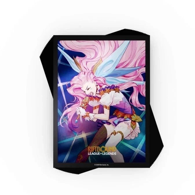 Riftbound Radiance Seraphine Art Sleeves #2, League of Legends TCG Accessories