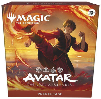 MTG Avatar The Last Airbender Zuko Red Prerelease Pack Magic The Gathering Cards Set
