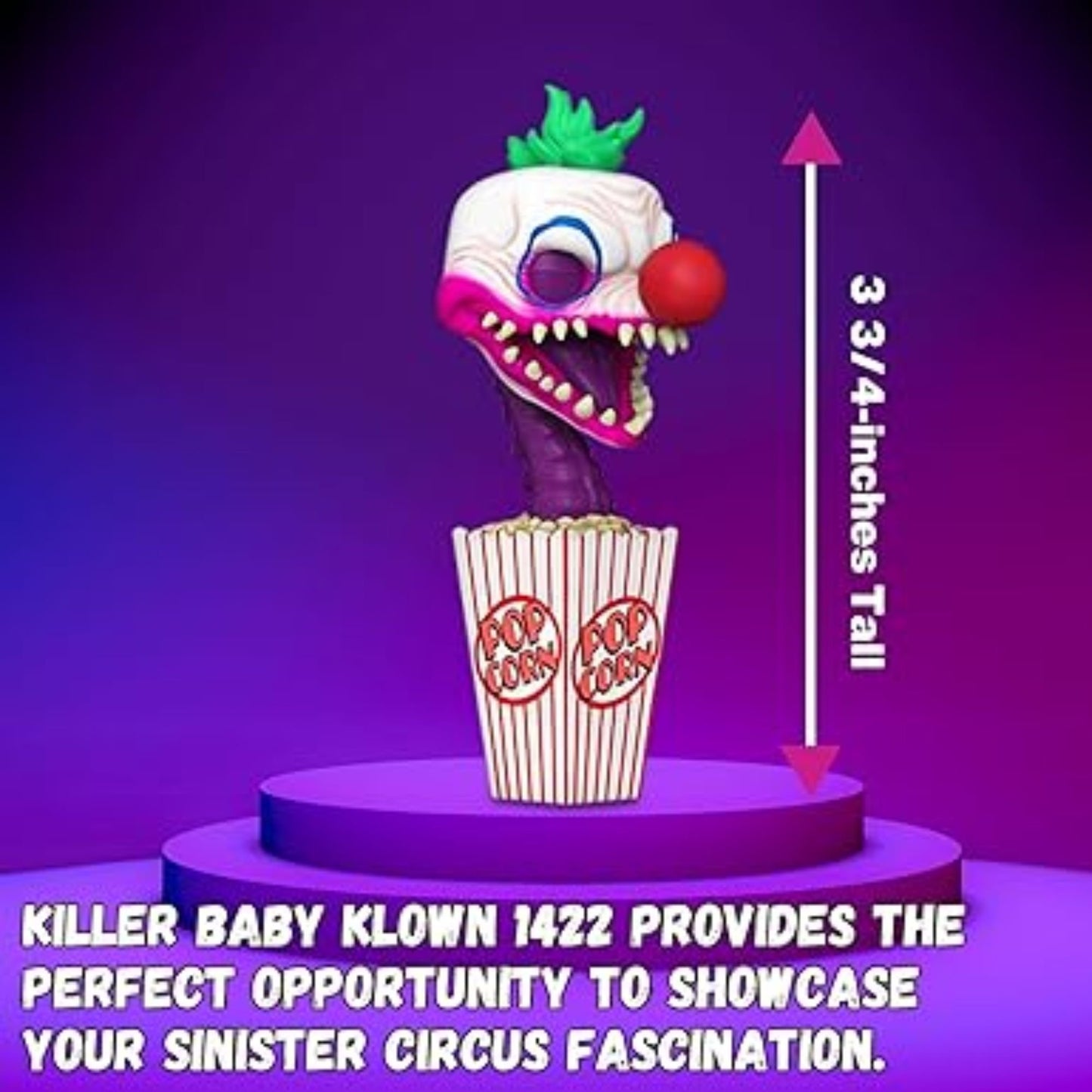 Baby Klown Funko Pop! Movies Killer Klowns From Outer Space - Vinyl Figure #1422 with Display Box Protector Case